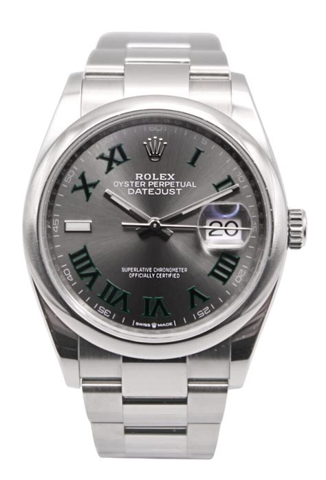 rolex datejust wimbledon silver|rolex datejust 36mm wimbledon.